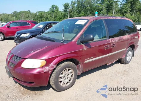2001 Dodge Grand Caravan Sport z USA, uszkodzony, nr VIN 2B8GP44351R308080